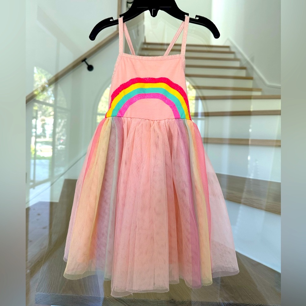 Zunie Rainbow Tulle Dress